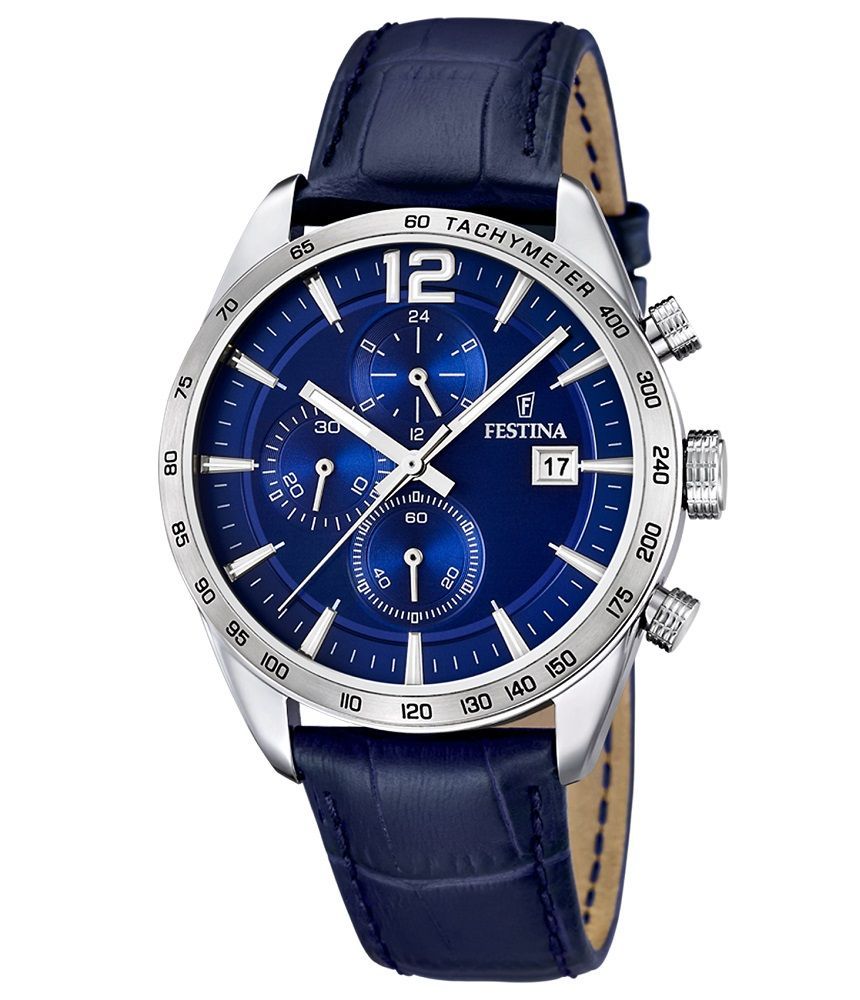 Pánské Hodinky Festina Timeless Chrono F16760/3 44,00 mm 5ATM