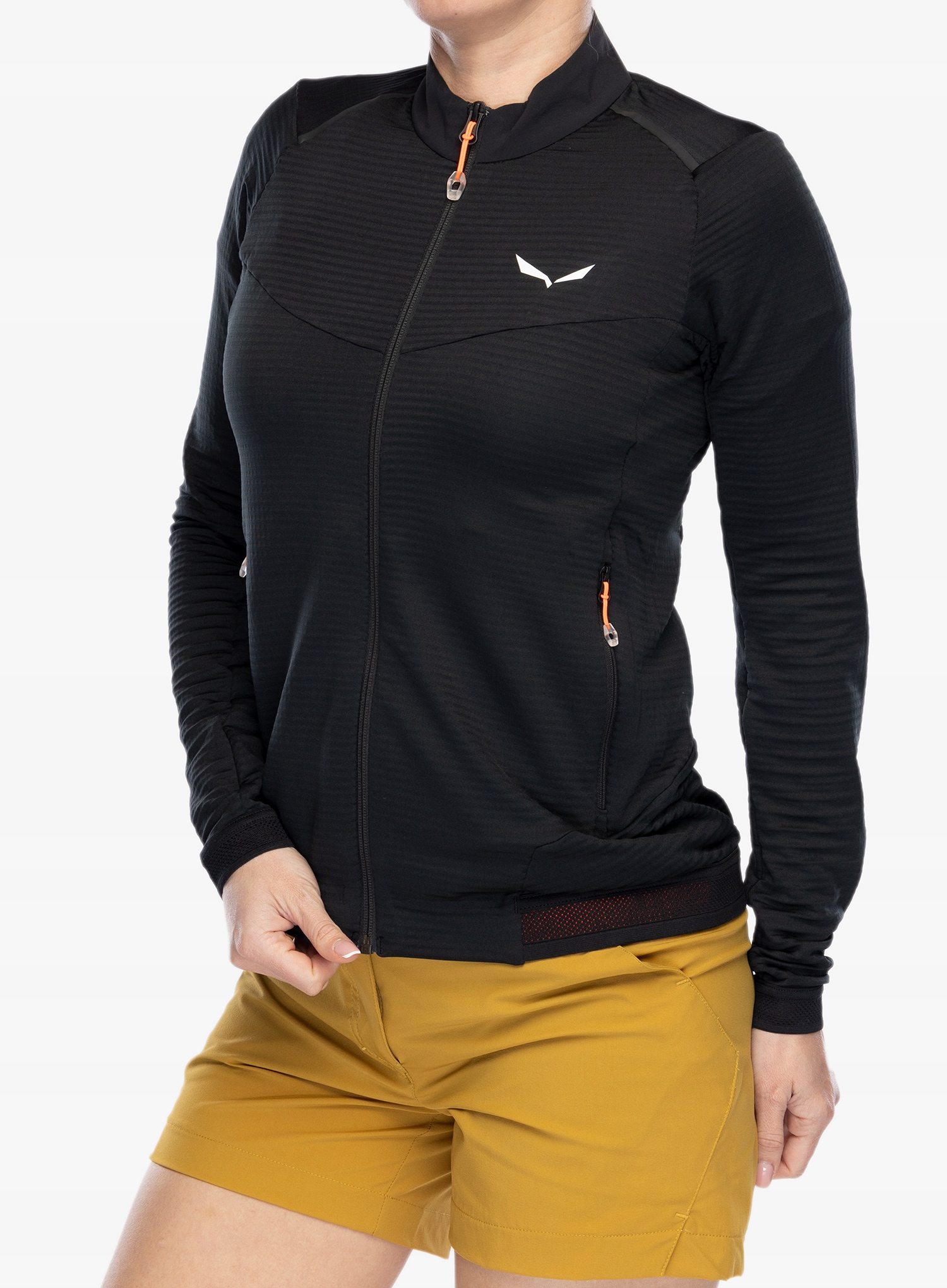 Mikina Salewa Pedroc Pl 2 černá 32 (xxs)