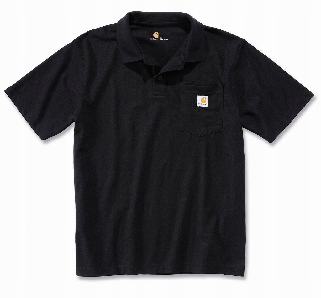 Carhartt Polokošile Contractor Work Black Velikost S