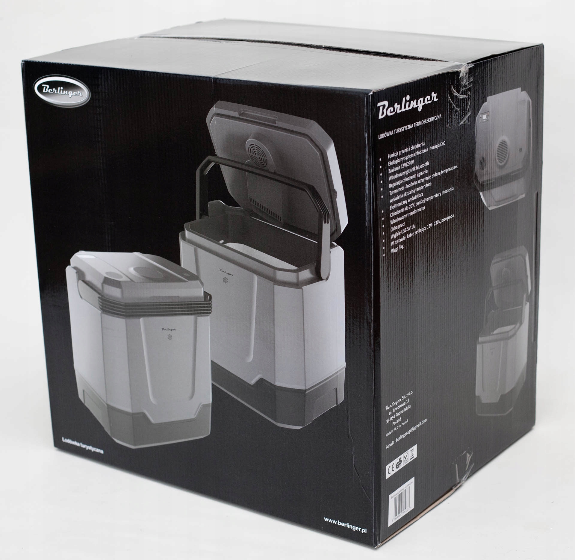 LODÓWKA TURYSTYCZNA XXXL SAMOCHODOWA AGREGAT 35L Pojemność 35 l