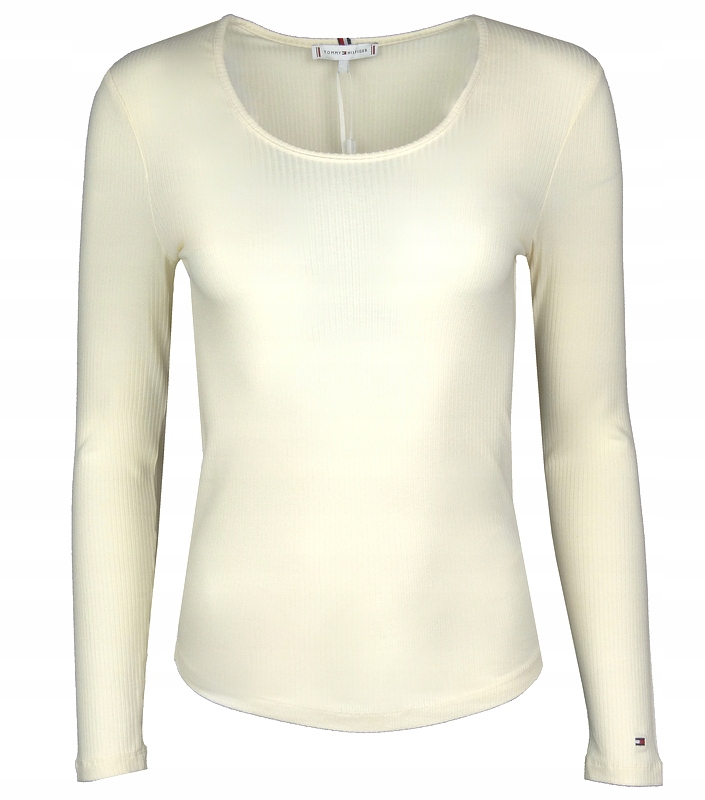 Tommy Hilfiger dámská halenka, Slim, krémová, 3XL