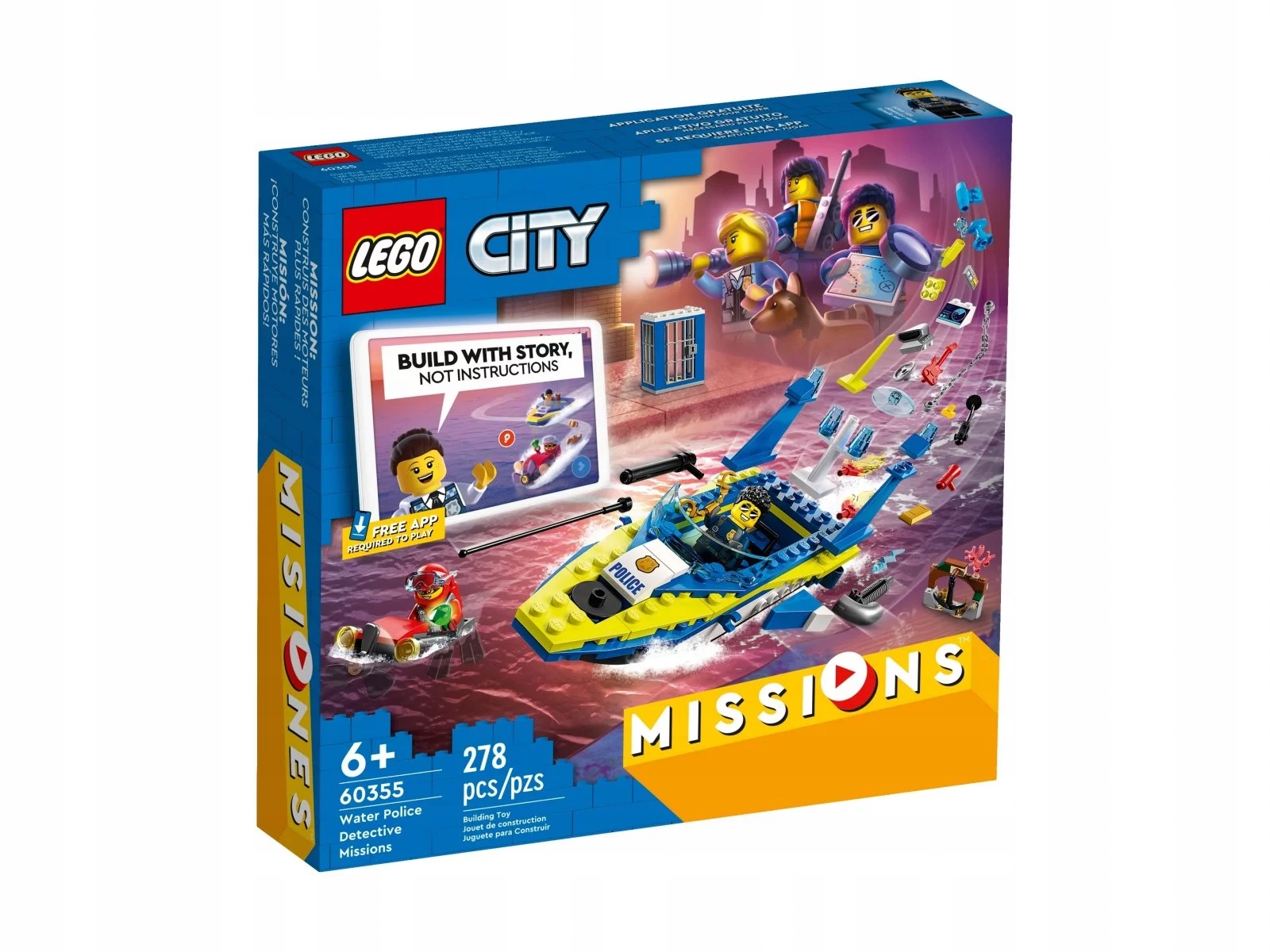 Lego City 60355 Vyšetřování vodní policie