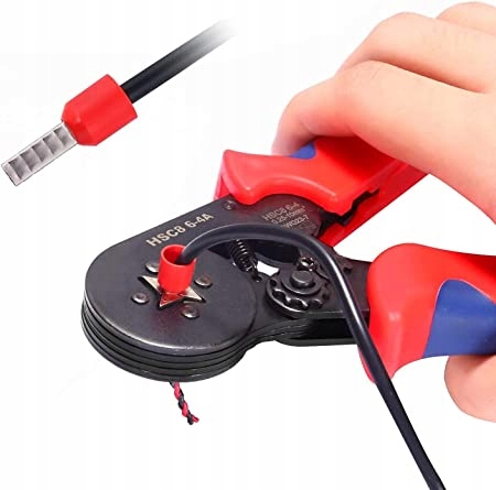 ZACISKARKA TULEJEK KONEKTORÓW PRZEWODÓW PRASKA + 1200 SZT TULEJEK +ŚCIĄGACZ Model 9314640424968