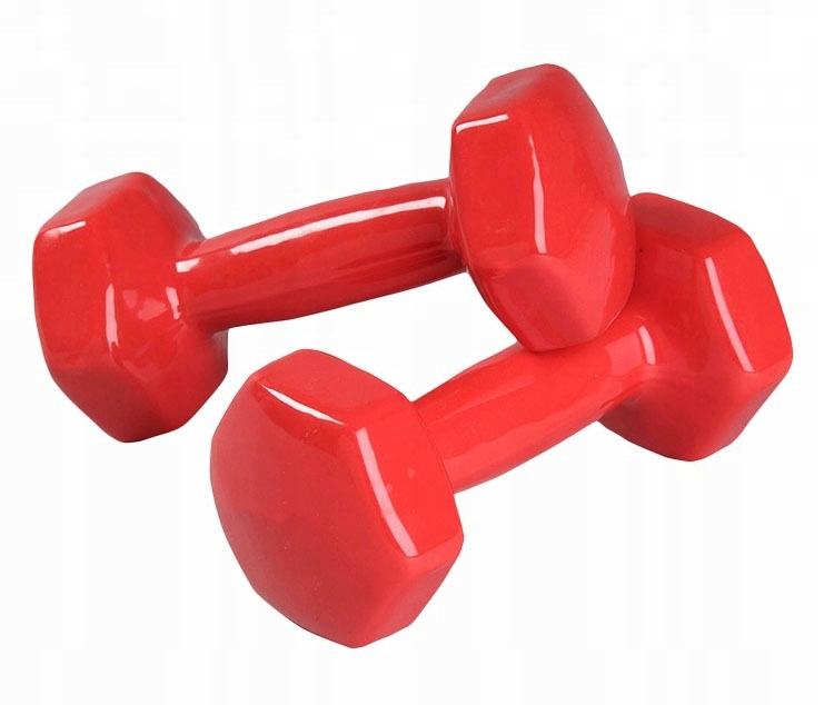 2SZT ZESTAW HANTLE CIĘŻARKI HANTELKI FITNESS 2x2KG Model Focus