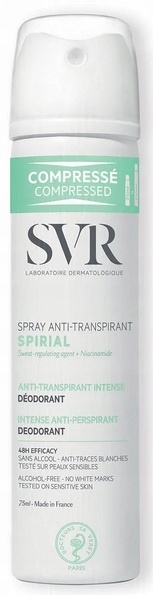 

Svr Spirial antyperspirant spray 75ml nadpotliwość