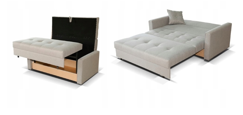 jedynka sofa VIGA 1 STAR fotelik z funkcją spania Materiał korpusu drewno