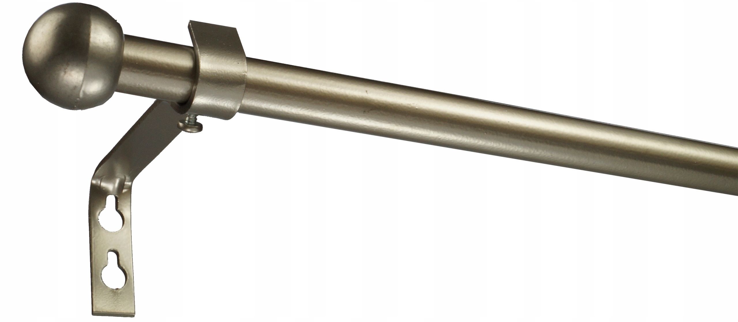 

Karnisz Pro metal fi16 pojedyńczy 190 cm bez kółek