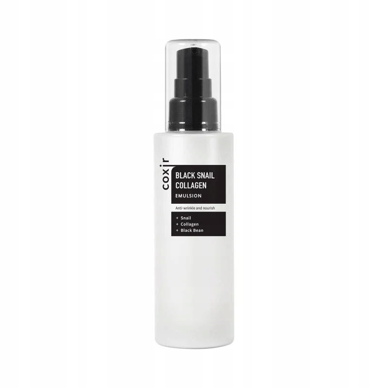 Coxir Black Snail Collagen pleťová emulze 100 ml