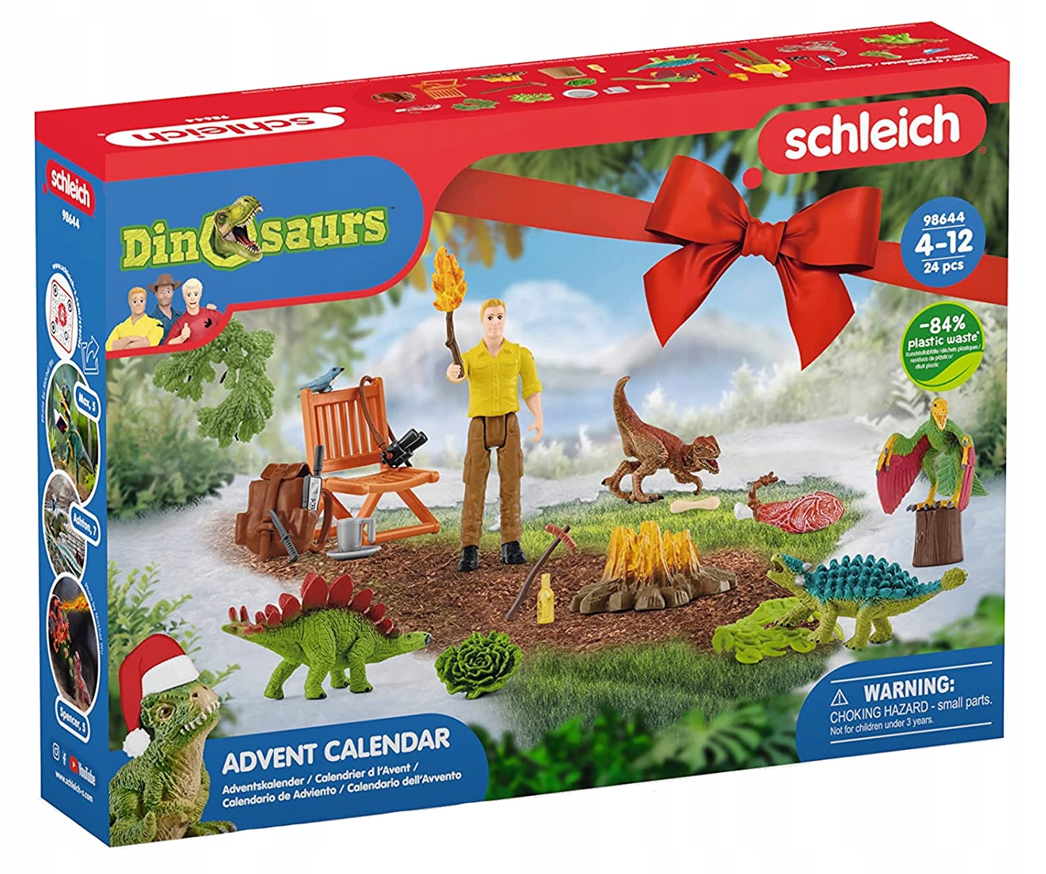 

Kalendarz adwentowy Schleich Dinosaurs 2022 98644