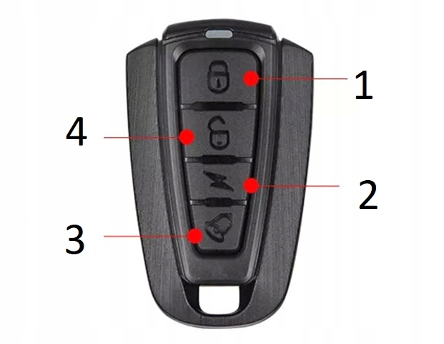 BICYCLE SECURITY ALARM ANTUSI A8 GLB26 Źródło światła dioda LED