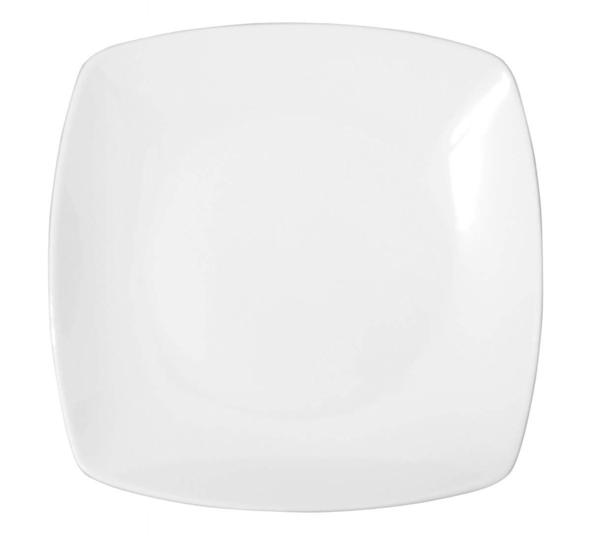 

C000 Talerz Płytki 18 cm Biały Akcent Chodzież 1sz