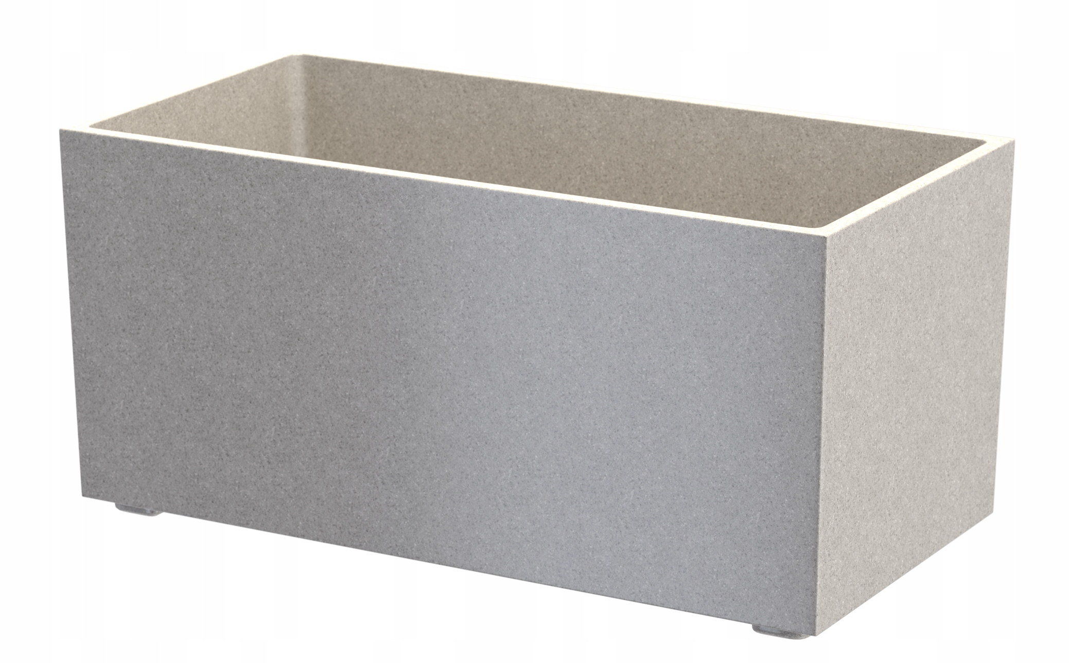 Granitová Kvetináčka Argos Long 60 na terasu Béžová