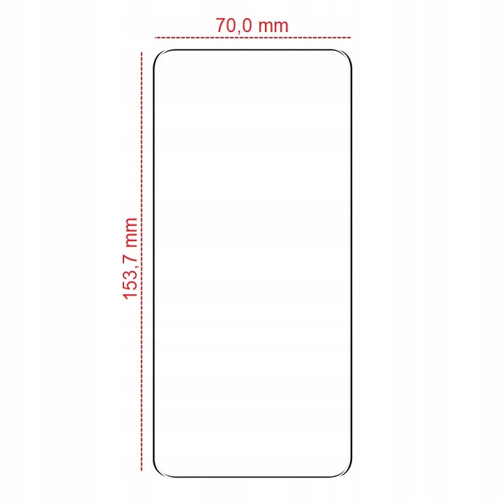 PROFILOWANE SZKŁO 3D FULL GLUE NA CAŁY WYSWIETLACZ DO MOTOROLA EDGE 40 Producent CosmoTel