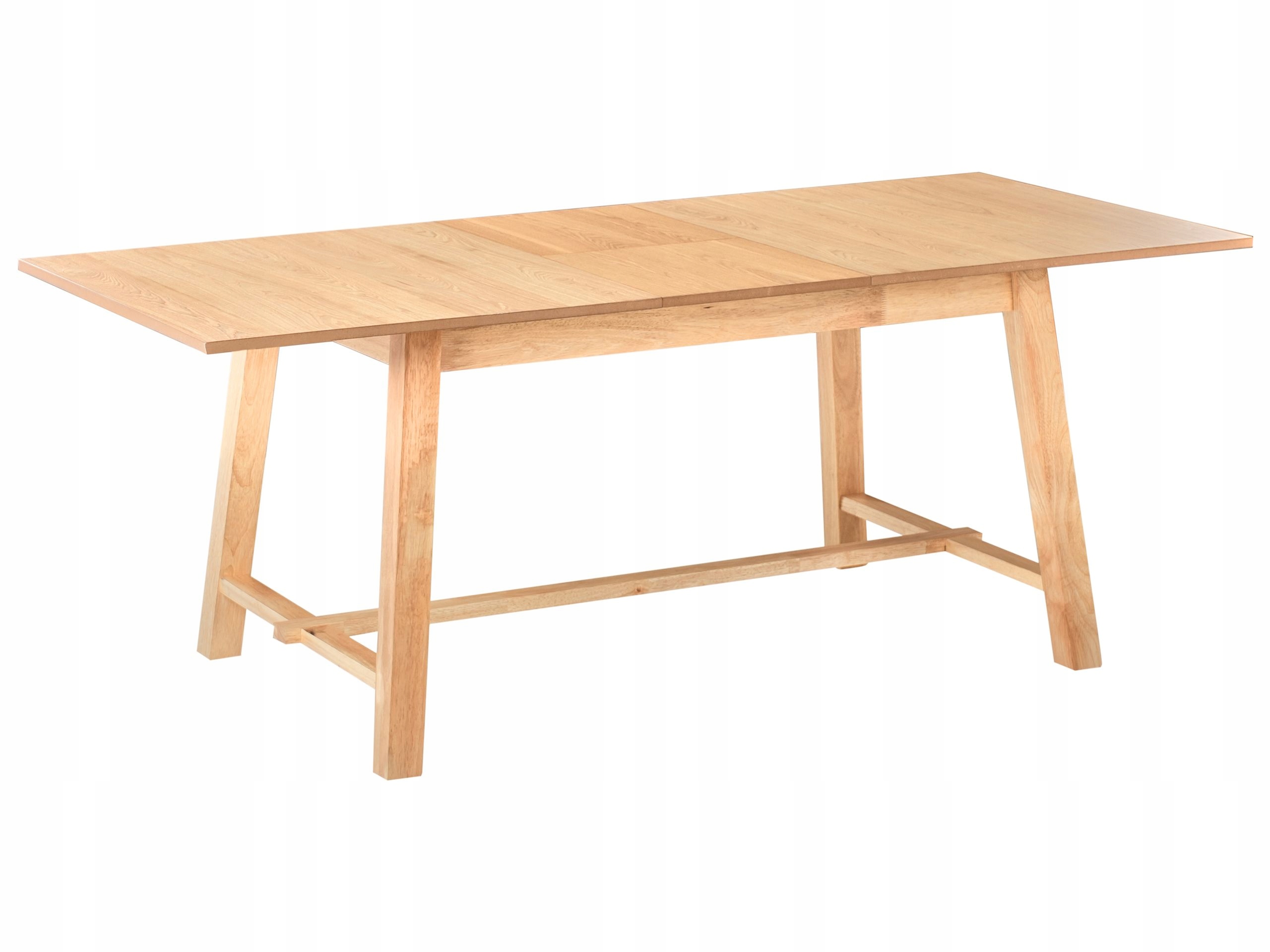 Stół do jadalni rozkładany 160/200x90 cm jasny jesion