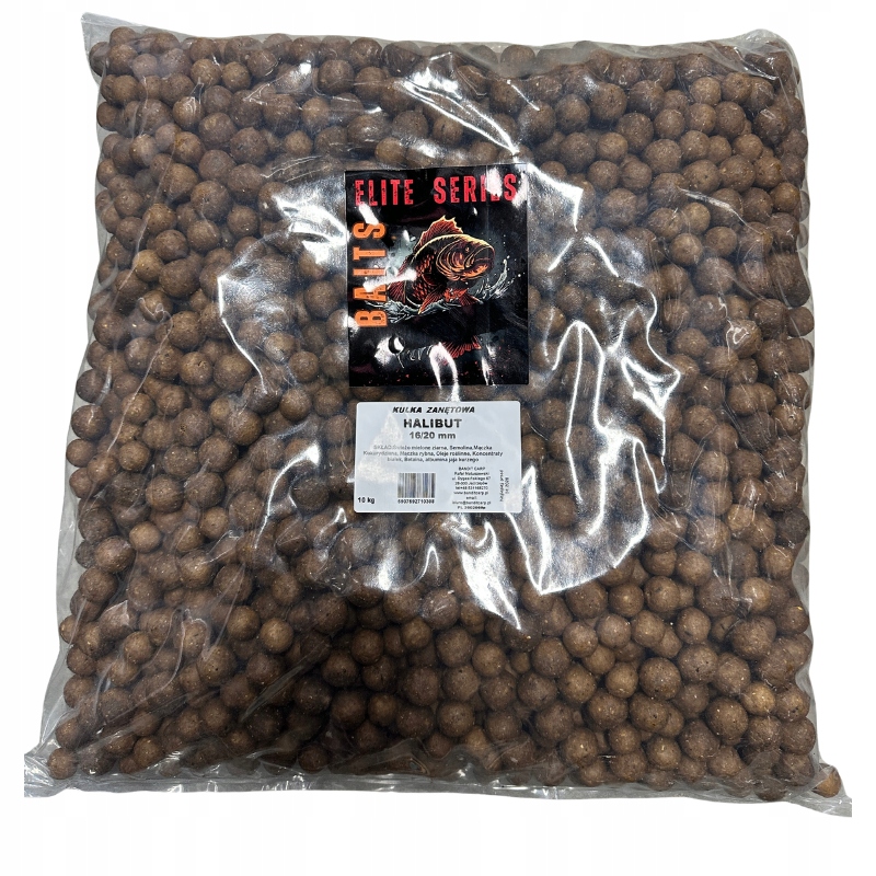 Bandit Carp Kulki zanętowe Halibut 16/20mm 10kg