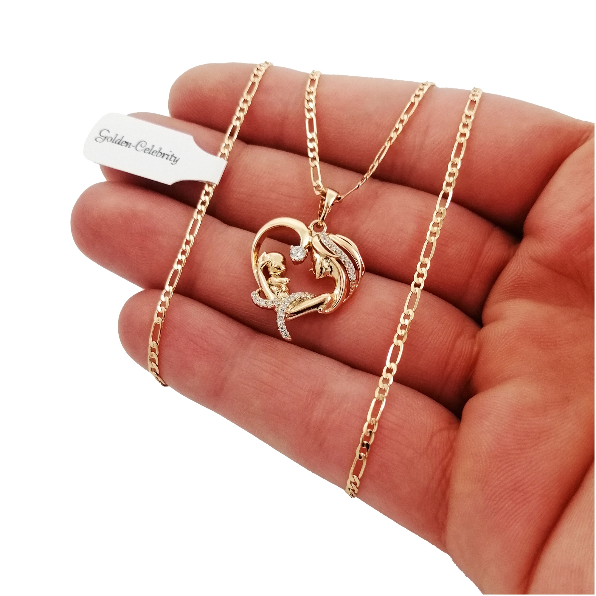 PIĘKNY ZŁOTY ŁAŃCUSZEK+MEDALIK CHRZEST KOMUNIA 18K Stan opakowania oryginalne