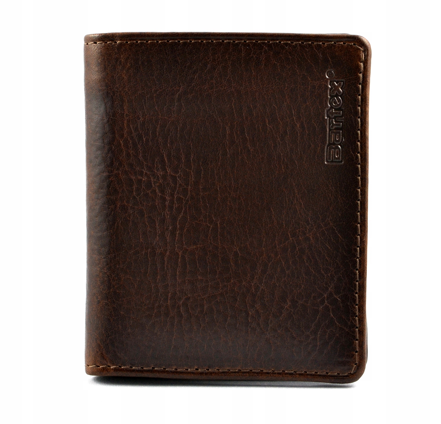 Bartex 10098D unisex kožená peněženka * Rfid hnědá