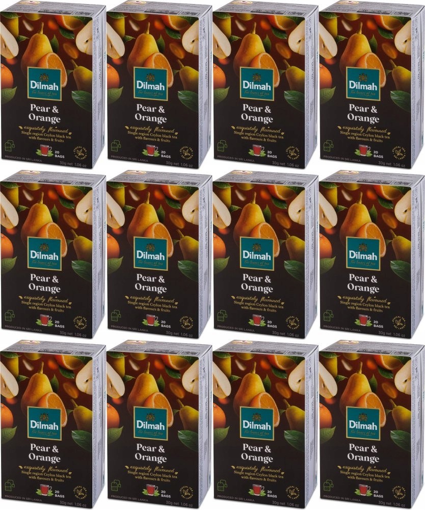 Dilmah Pear i Orange EX20 z Etykietą x12