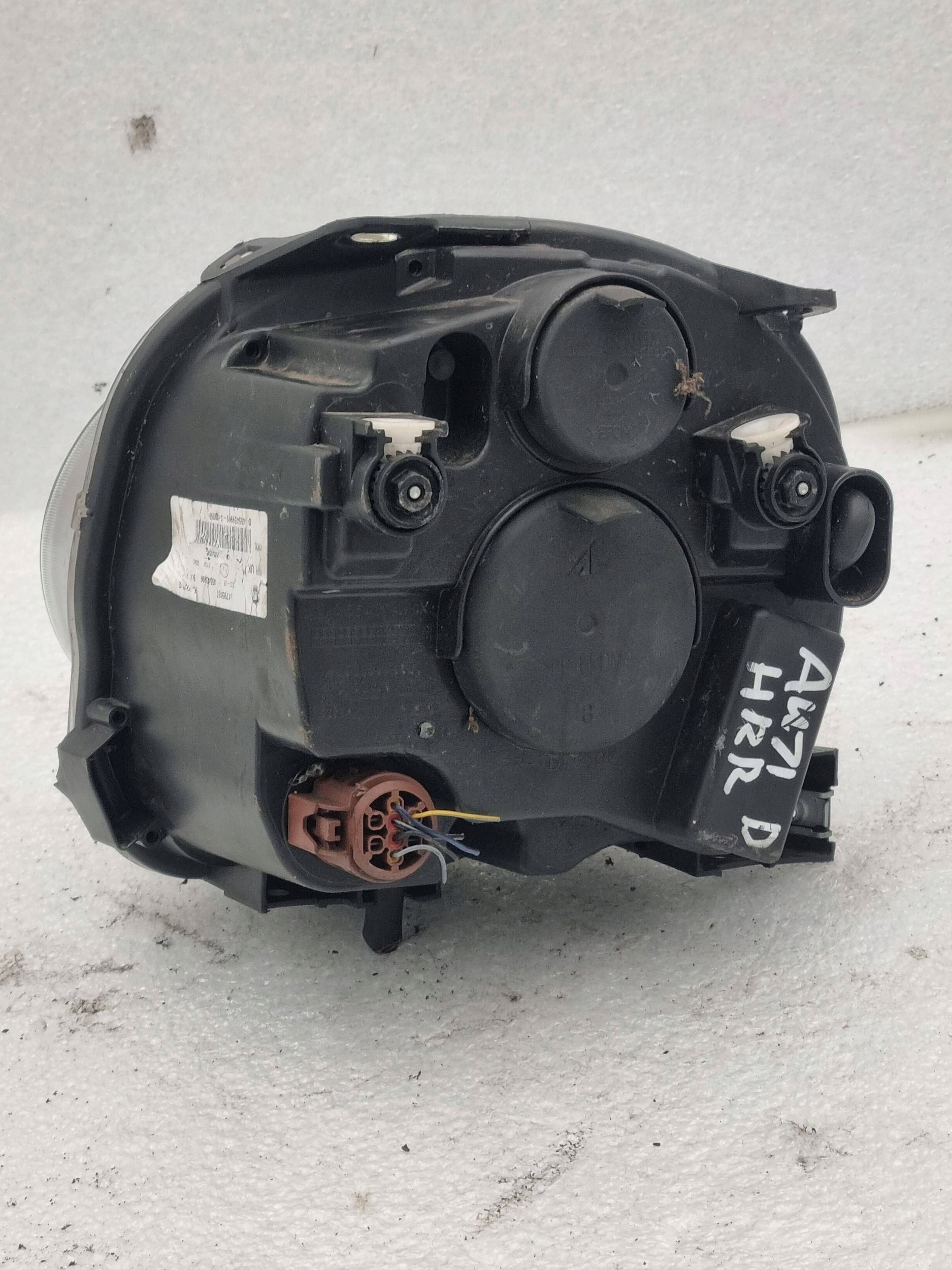 Reflektor light right front Fiat 500 51795457 Anglik