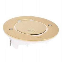 Okrúhla podlahová krytina Mosadz