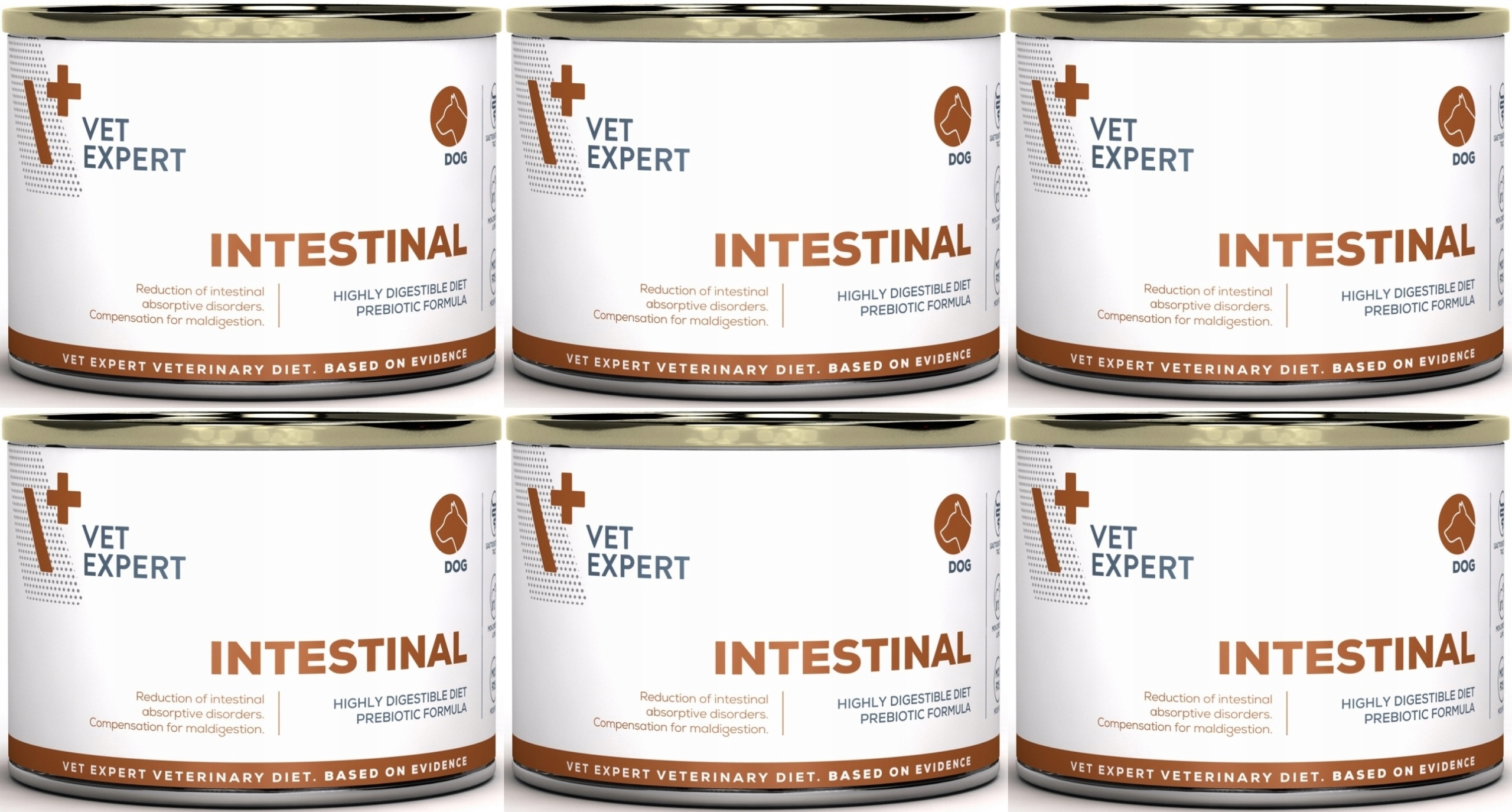 Levně 4T VetExpert Dog Intestinal konzervy 6 x 200 g