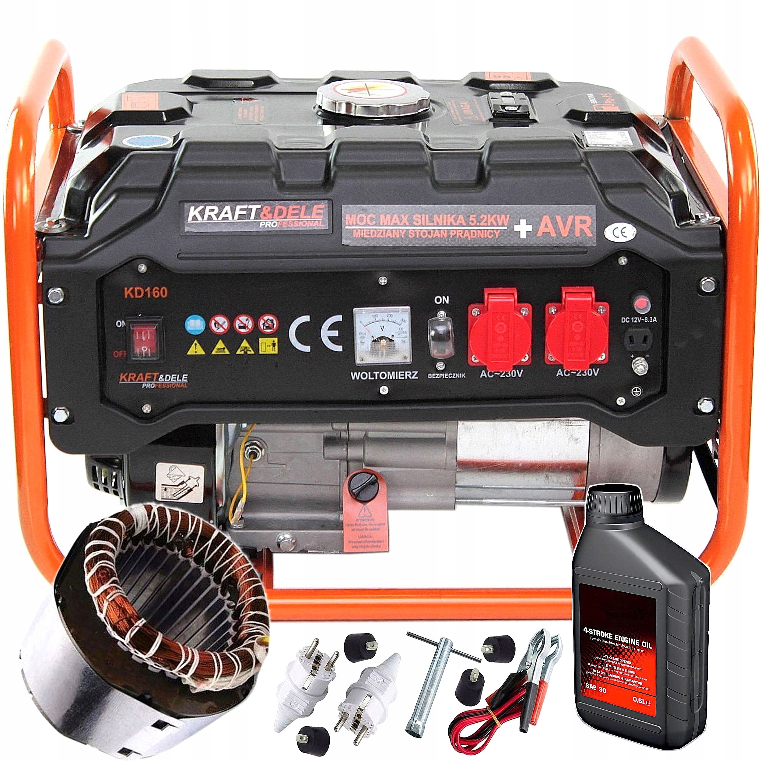 

Agregat Prądotwórczy Generator Prądu KW6500 AVR230