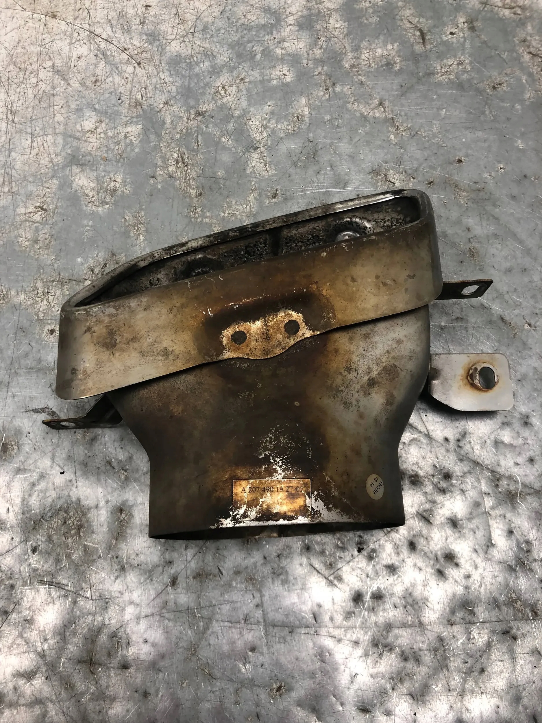 TERMINALE dello scarico sinistra MERCEDES GLK A2074901927
