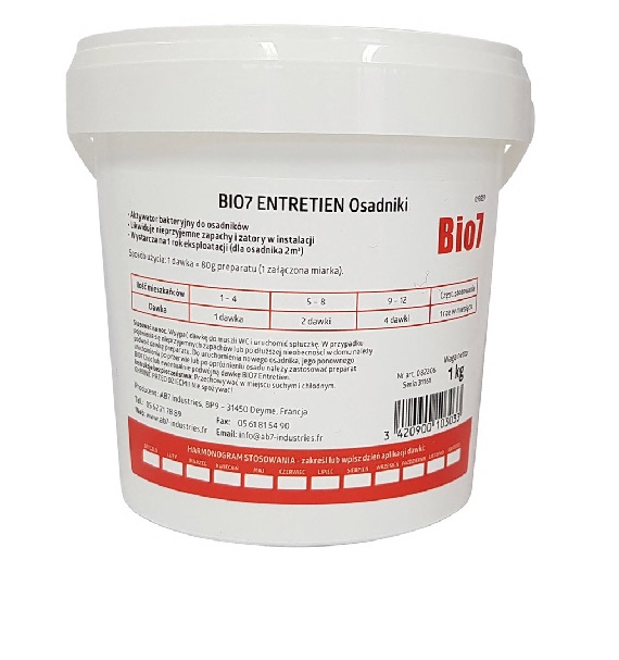 Graf&sotralentz Bio7 Entretien Osadniki (wiaderko 1kg) BIO7-31659