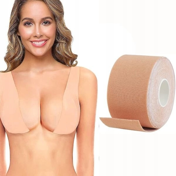 Taśma PUSH UP NIEWIDOCZNY BIUSTONOSZ Boob tape Taśma modelująca dekolt Długość całkowita 1 cm