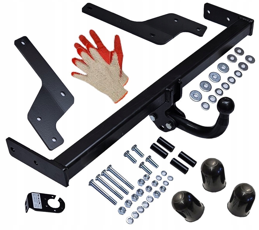 1200KG HAK HOLOWNICZY+OSŁONKI DACIA SANDERO 2 II 2013-2020 HATCHBACK HTB 5D Uciąg 1200 kg