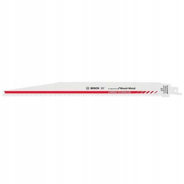 Bosch Pilový List pro šavlové pily, dřevo, kov, S 1256 Xhm 300 mm