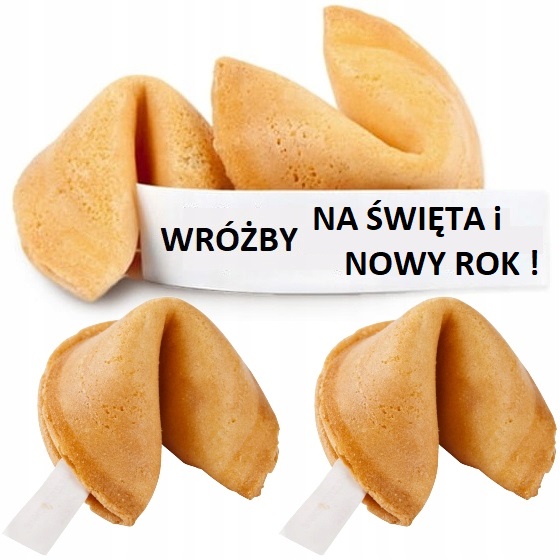 

Chińskie Ciasteczka Szczęścia z Wróżbą 100 Sztuk