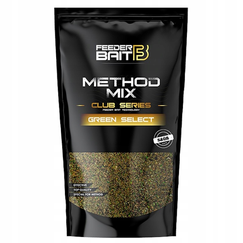 Zanęta Feeder Bait Method Mix Club Series Green Select 800g Na Karpia Amura