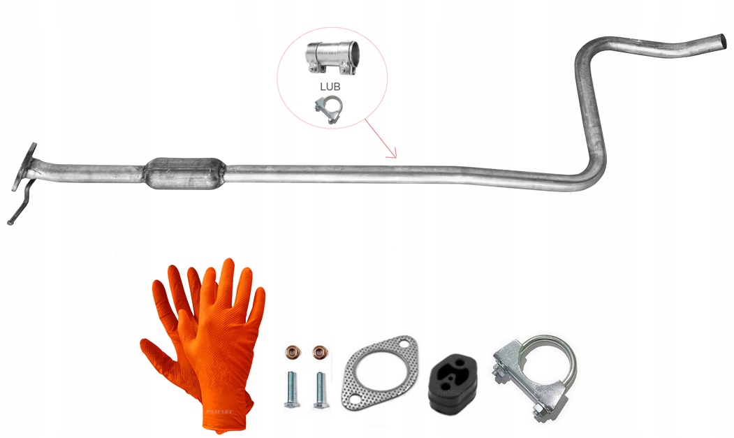 Ford Fiesta VI 1.25i 16V 44-60 kW 1.4i 16V 71 kW (2008-2012) Trubka