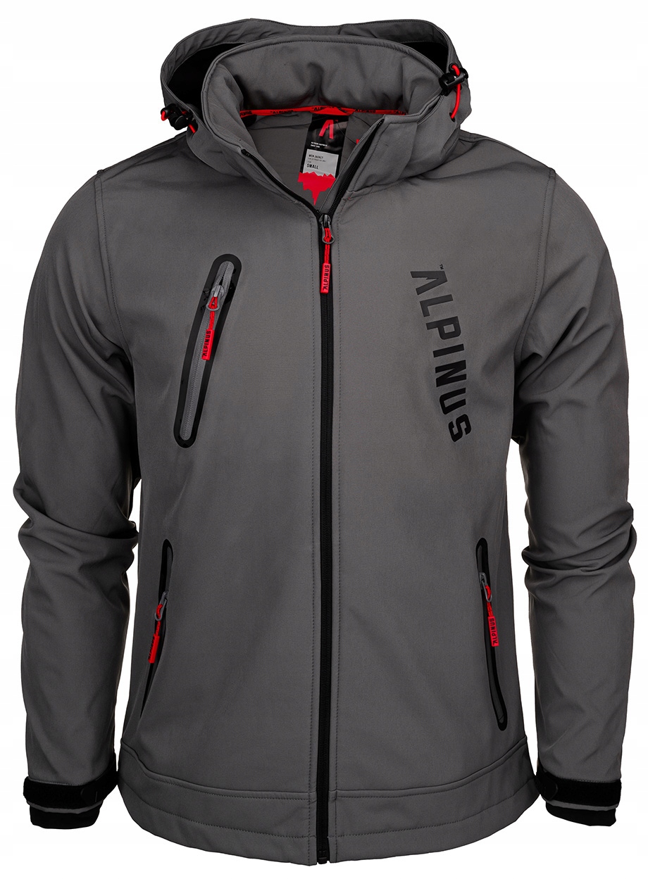 

Alpinus Kurtka męska softshell rozsuwana roz.XL