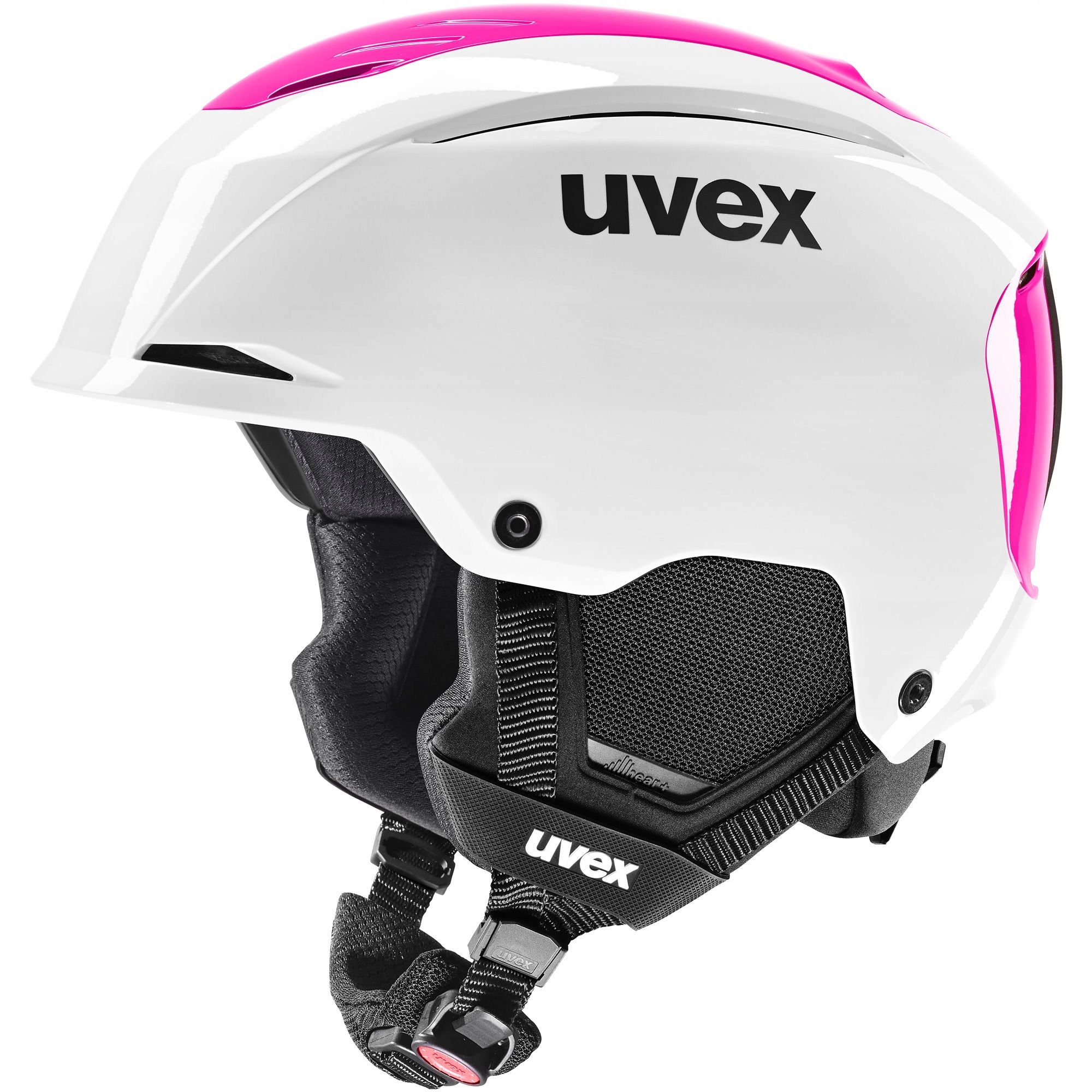 Lyžařská přilba Uvex Resolution Sl White n Pink S (51-55)
