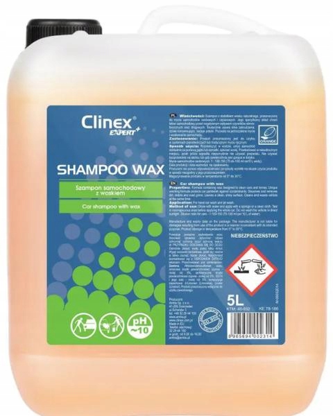 

Clinex Shampoo Wax Szampon Z Woskiem Konc. 5KG