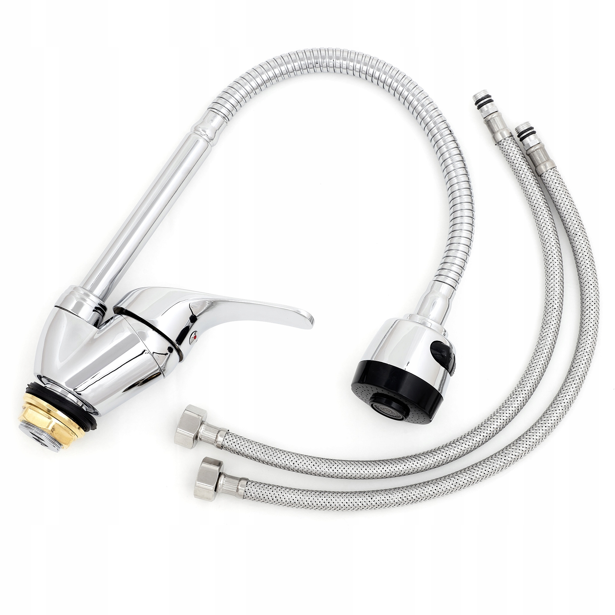 KONYHAI CSAPTELEP MOSOGATÓHOZ FLEXIBILIS FLEX MOZGATHATÓ 2 FUNKCIÓS CSAPTELEP ECO KRÓM Márka Aqui