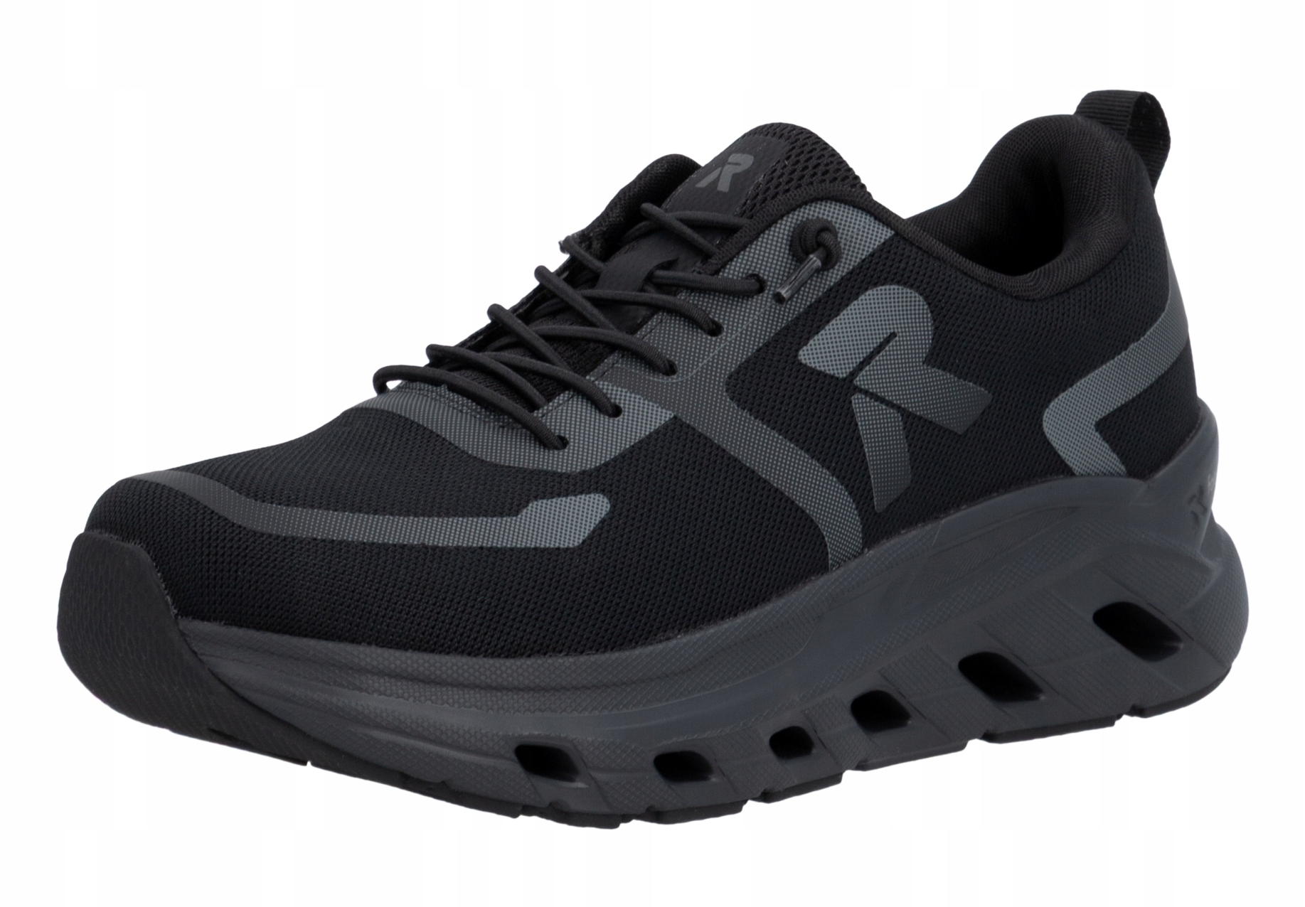 Rieker U3504-00 vel.41 černé sportovní polobotky pánské tenisky Soft