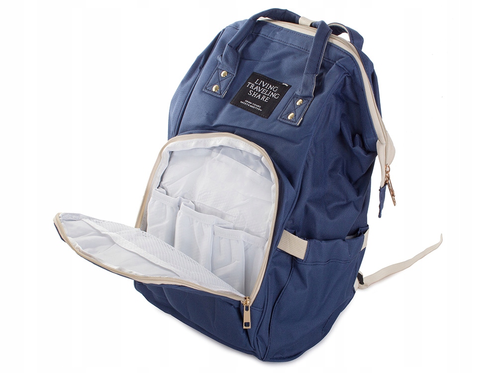 Plecak torba termiczna do wózka organizer dla mamy Liczba kieszeni 11