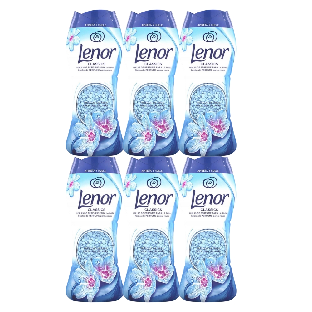 Levně 6 x Lenor Vonné Perličky Na Oplachování 210 g Parfém Do Prádla Sada