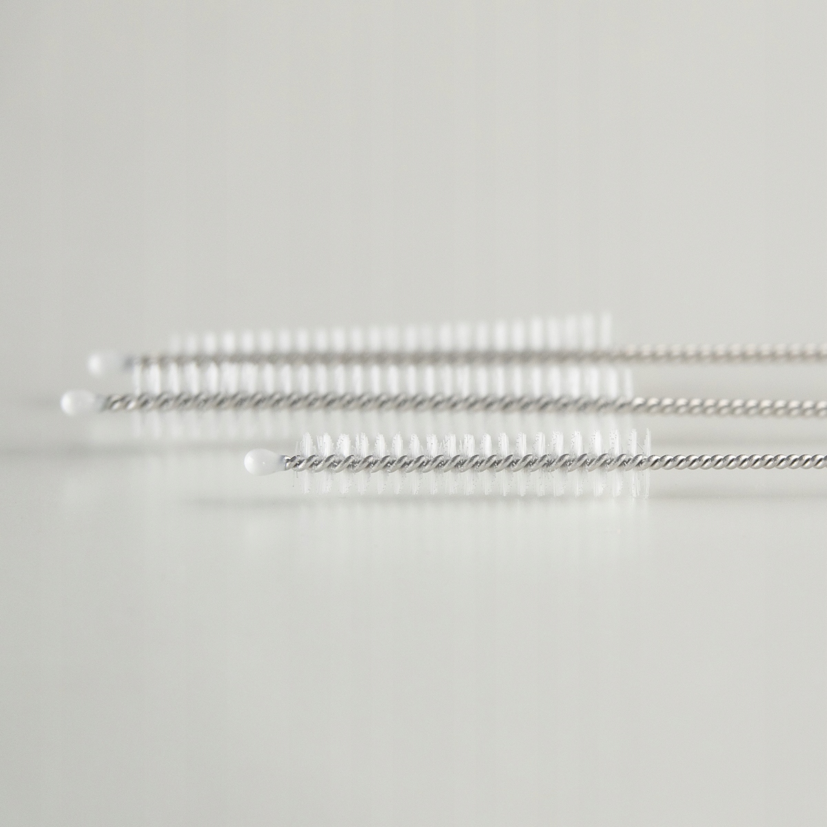 SZCZOTECZKI DO SŁOMEK RUREK USTNIKÓW RÓŻNE ROZMIARY ZESTAW BABYONO 3szt Marka Babyono