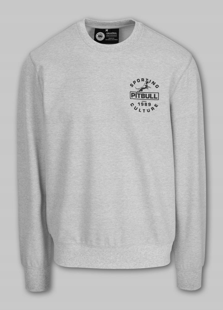 Męska Bluza Pitbull Bluza bez kaptura Physical Culture Crewneck Nadruk