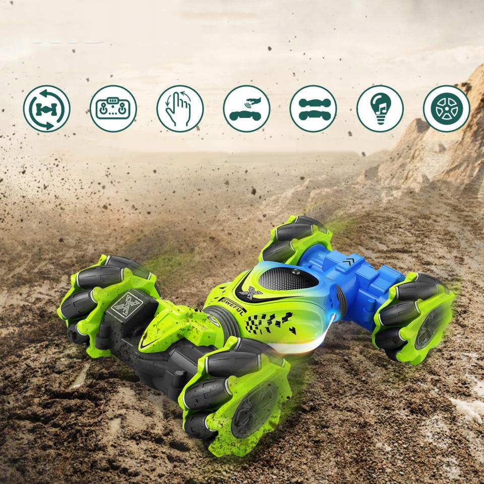 ZDALNIE STEROWANY SAMOCHÓD DRIFT RC GESTEM 4WD KASKADERSKI AUTO DLA DZIECI Marka bez marki