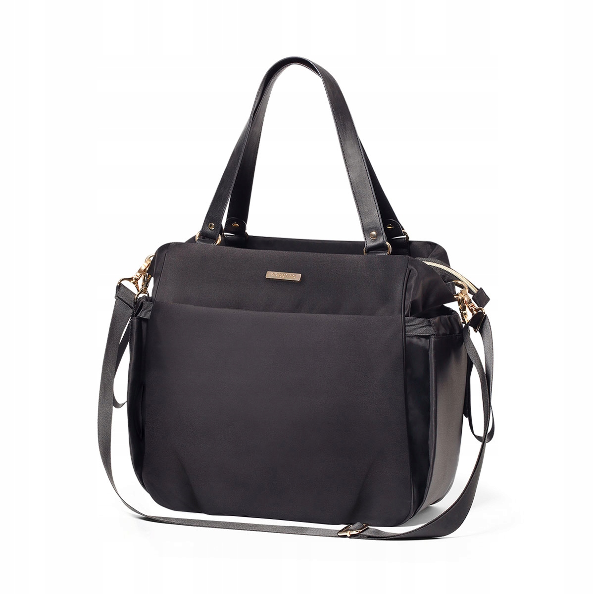 BABYONO DUŻA TORBA SPACEROWA DLA MAMY DO WÓZKA NA RAMIĘ ORGANIZER COCO 1516