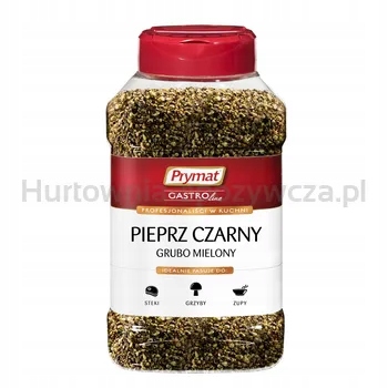 Pepř černý hrubě mletý 320 g Prymat GastroLine