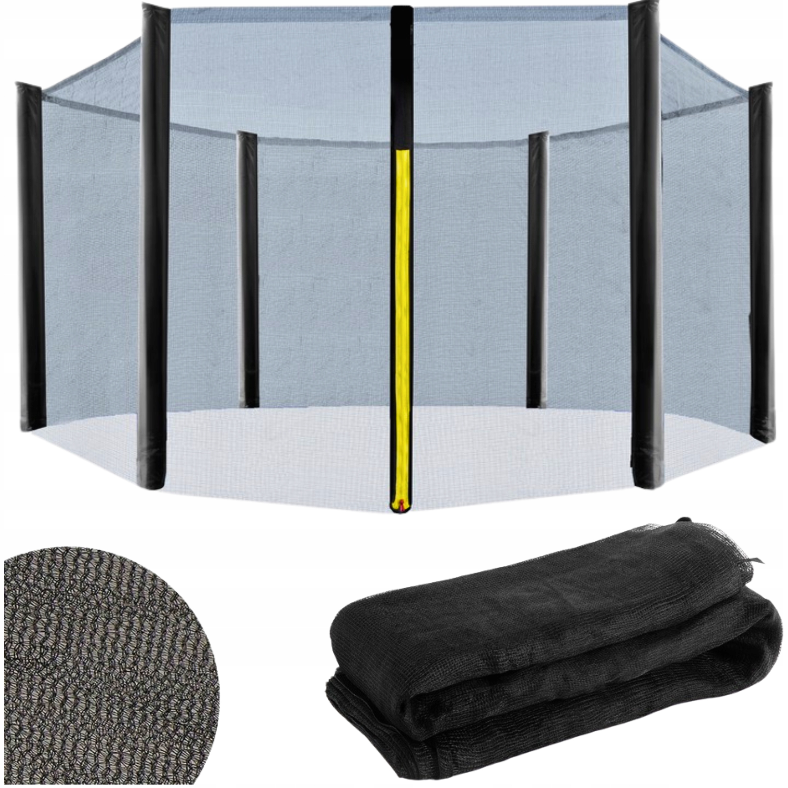 Siatka Do Trampoliny 10FT 300/305/312 na 6 SŁUPKÓW [ZEWNĘTRZNA] UNIWERSALNA