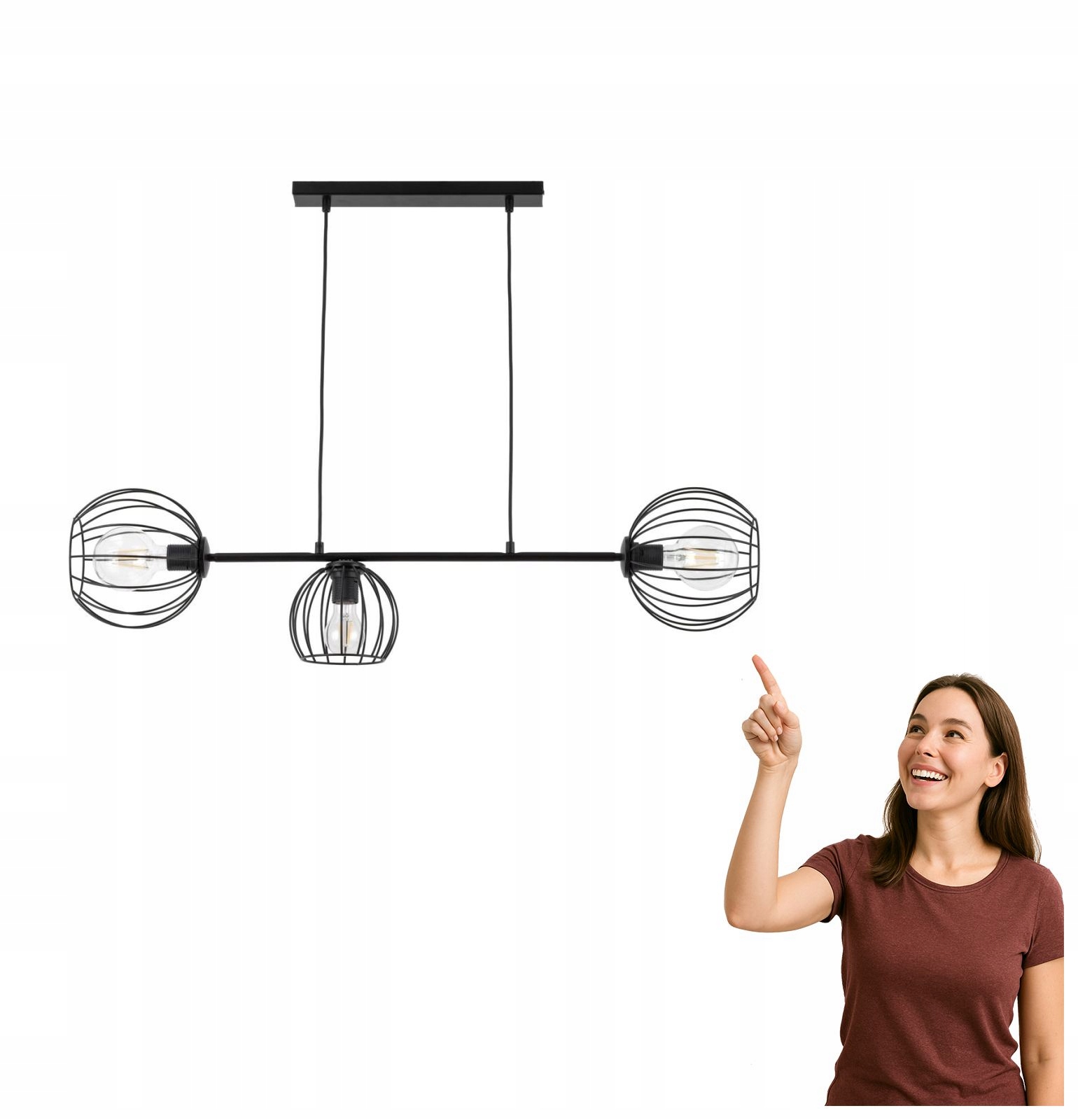 Závesná lampa Madam 3 32370 Sigma Lighting