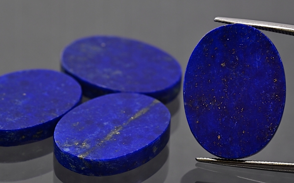 Lapis lazuli A destička ovál 20x15 mm