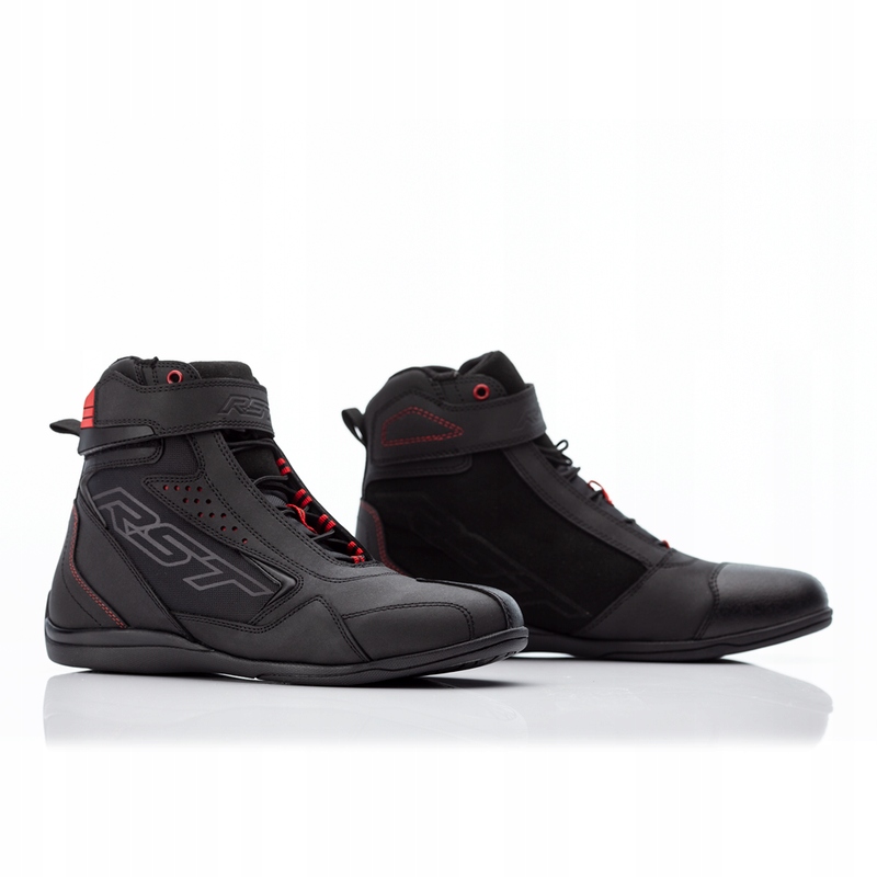 Motocyklové Topánky Rst Frontier Black Red 45